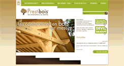 Desktop Screenshot of prestibois.com
